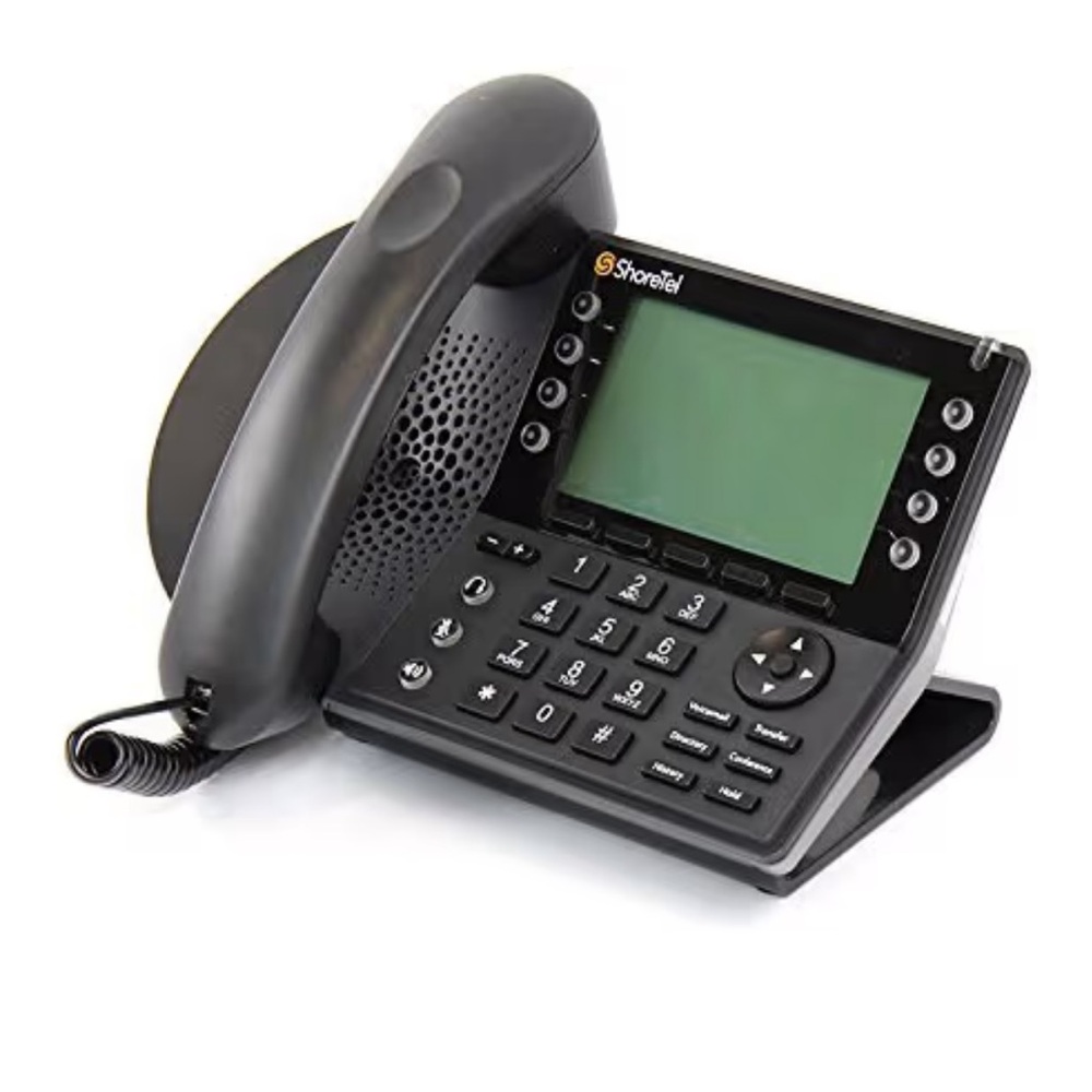 ShoreTel IP 480G Phone, Black‎ (Power Supply Not Included)